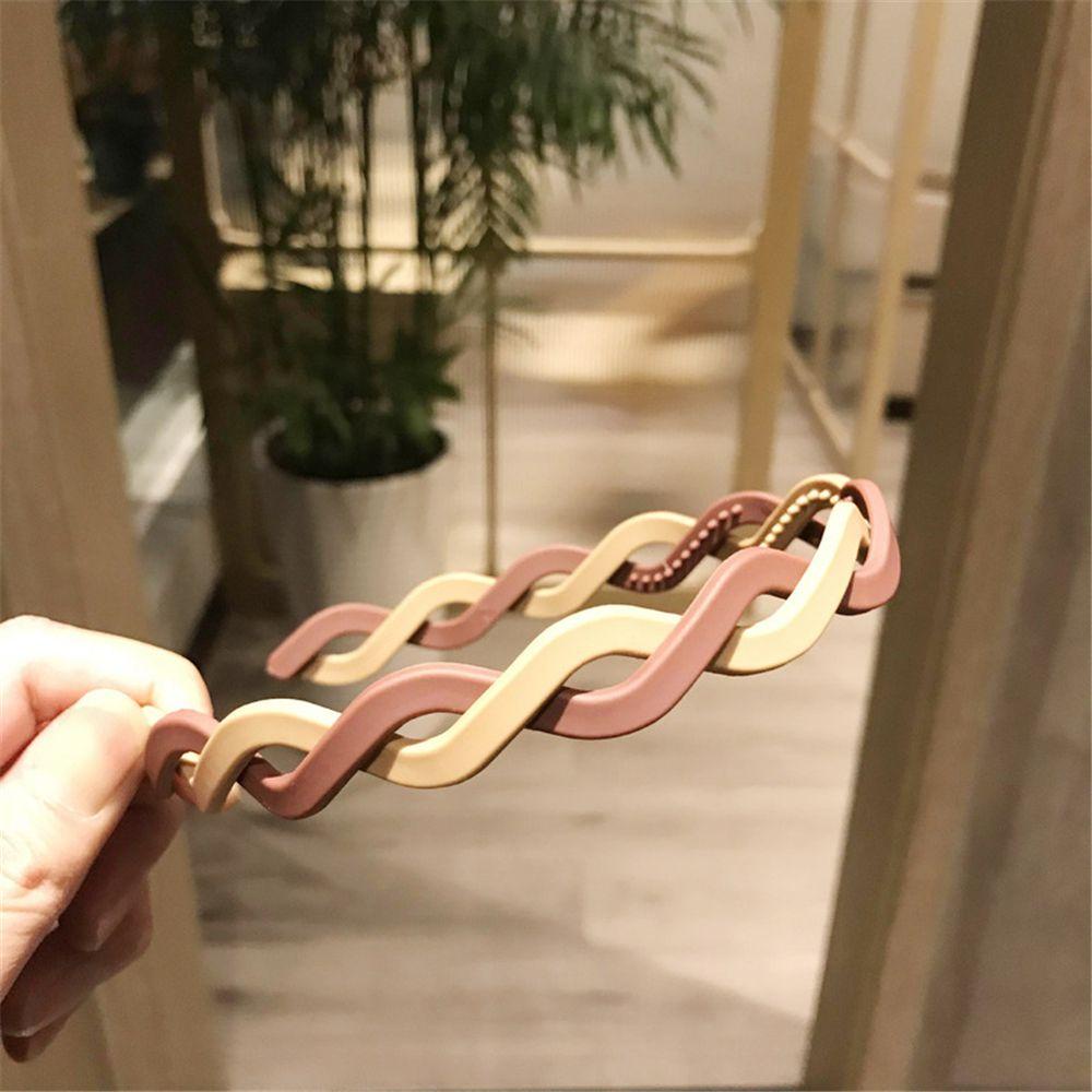 Băng Đô Cài Tóc Đơn Giản Thời Trang Cho Nữ Mờ / Matte
