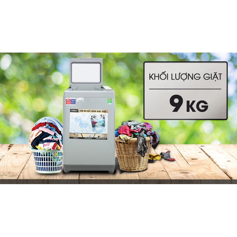 Máy giặt Aqua 9 Kg AQW-S90CT H2