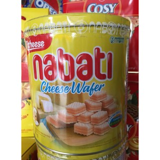 Bánh xốp nabati phô mai lon thiếc hộp 350g