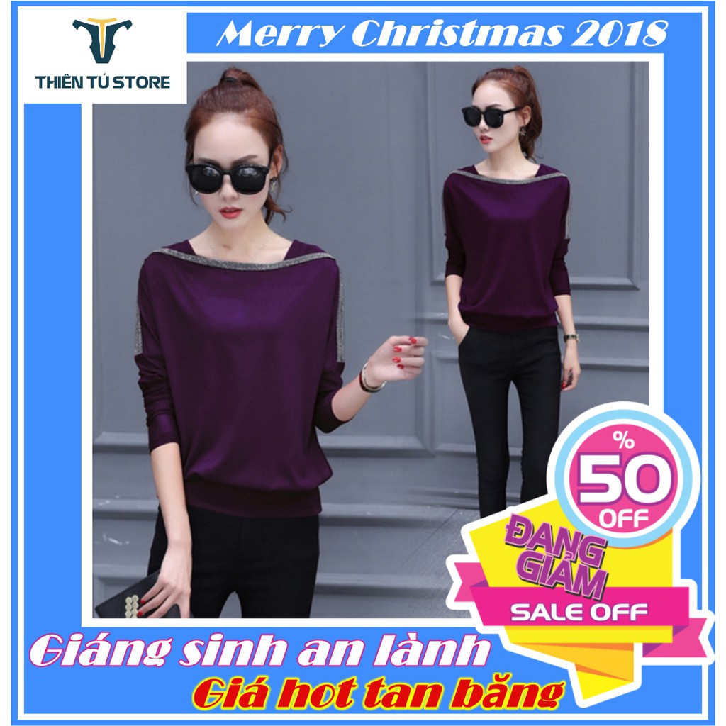 Áo kiểu nữ chất thun lạnh nhập Hàn Quốc [Siêu giảm giá] 01338