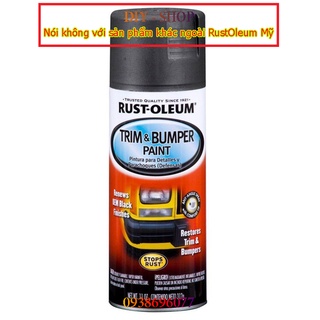 Sơn Cản và Viền Xe Ô Tô - Trim and Bumper Paint (Black)