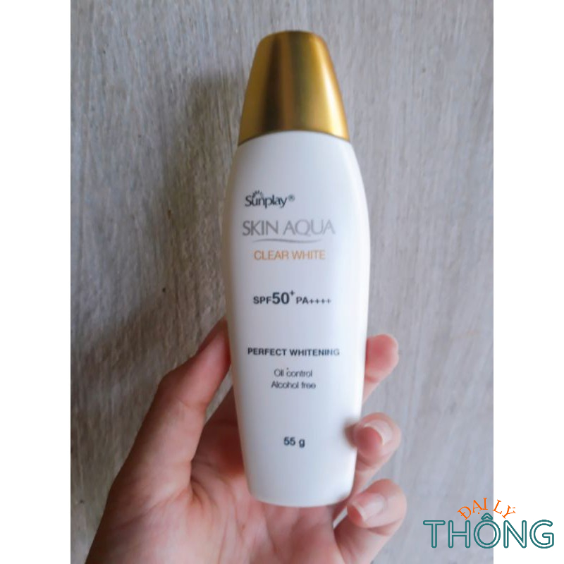 Sữa Chống Nắng SUNPLAY Skin Aqua Dưỡng Da Dịu Nhẹ SPF 50/PA++++ 25g/30g |Kem chống nắng nắp hồng, xanh, trắng, vàng