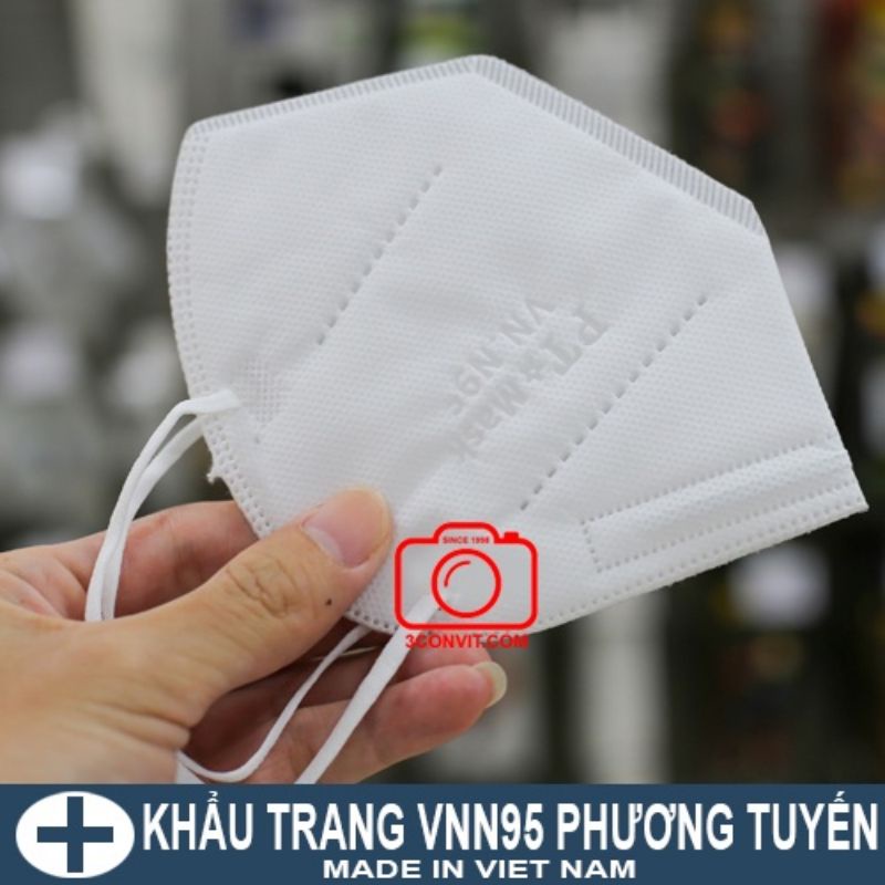 Thùng 500 chiêc 50 hộp khẩu trang VNN95 PT Mask 4 lớp