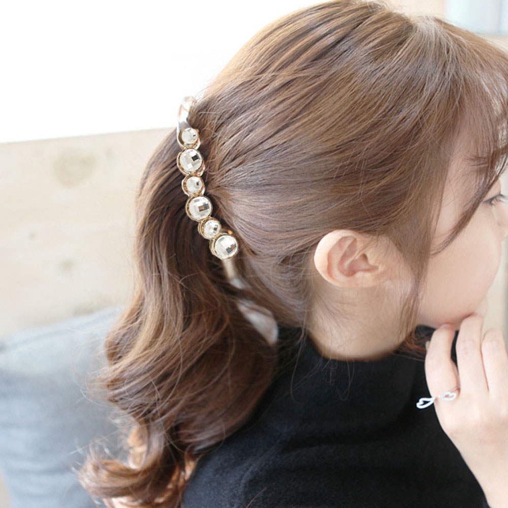 Kẹp Tóc Càng Cua Đính Đá Thời Trang Cho Nữ