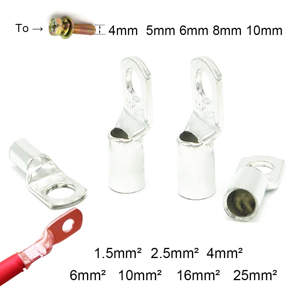 10 Đầu Nối Dây Điện Cho Xe Hơi 12Wwg crimp