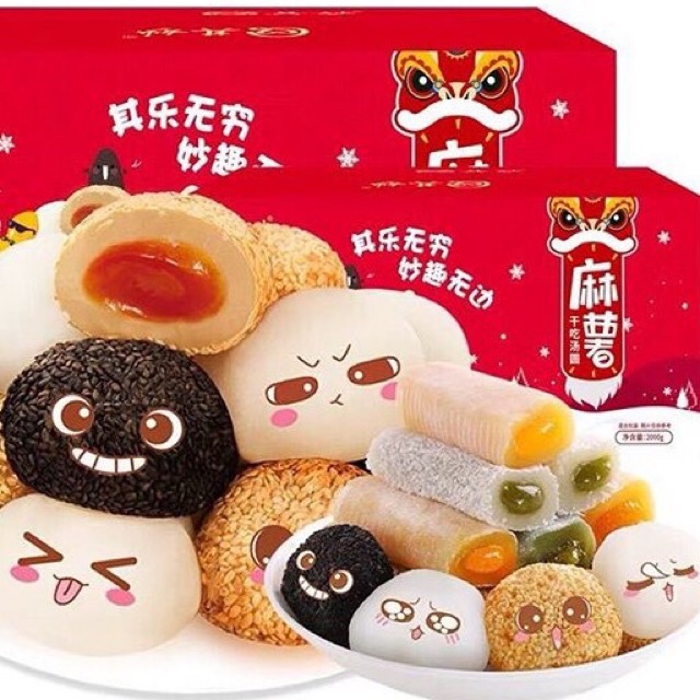 [freeship 99k] Bánh mochi mix 4 vị 1kg