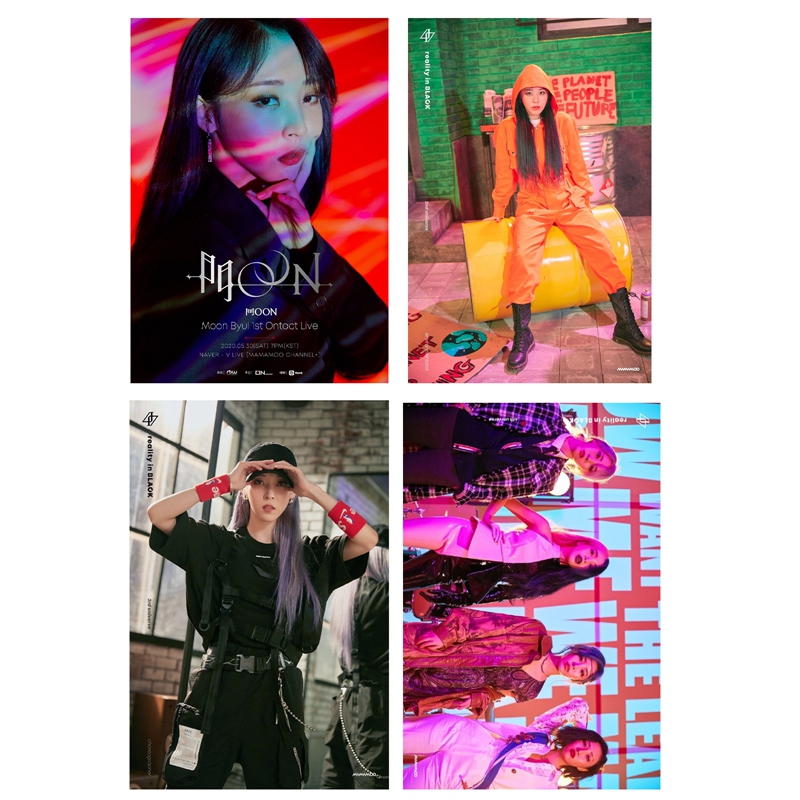Hộp 54 Ảnh Lomo Card Nhóm Nhạc Mamamoo