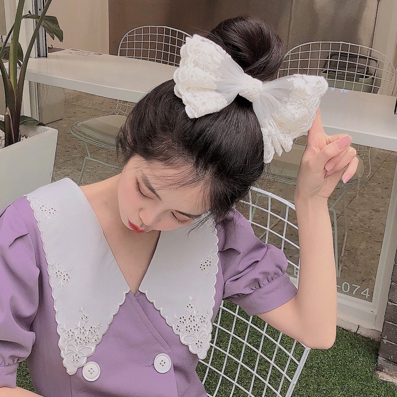 Kẹp Tóc Hình Nơ Xinh Xắn Dành Cho Nữ