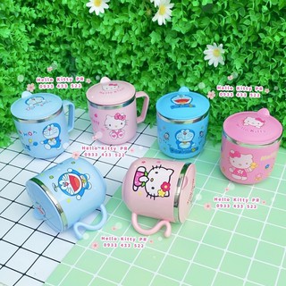 Ca ly inox 304 Hello Kitty Doremon Doraemon