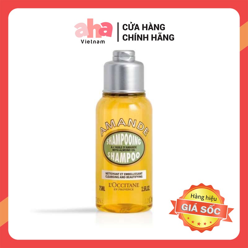 Dầu gội chiết xuất hạnh nhân L'Occitane almond shampoo