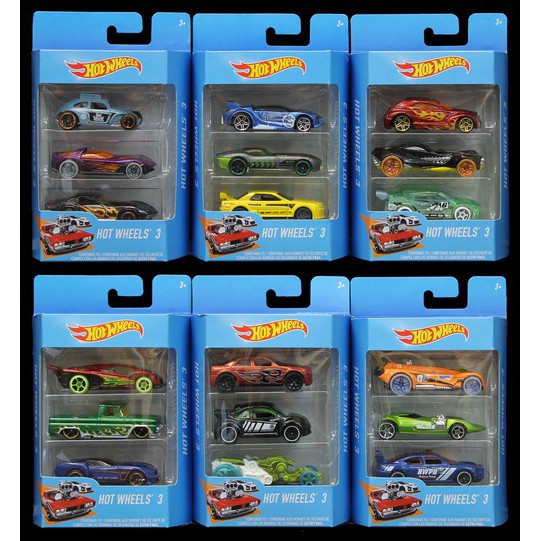 Bộ 3 xe Hot Wheels  K5904