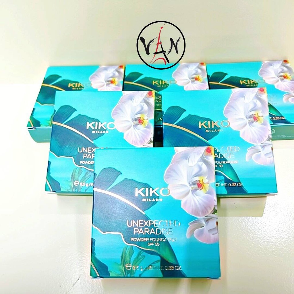 [Kiko] Phấn phủ kiko milano unexpected paradise spf 50+ màu 02 (tone tự nhiên) giúp chống nắng, che phủ tốt cho da
