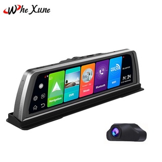 Camera hành trình đặt taplo ô tô, thương hiệu cao cấp whexune v900: 4g, wifi, android 8.1, màn hình 10 inch {chính hãng