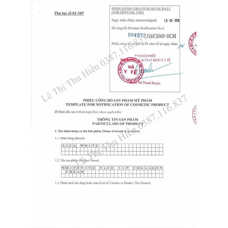 WHITENING FACE VIP COLLAGEN CREAM ( FACE VIP TINH DẦU HẠT NHO) | BigBuy360 - bigbuy360.vn