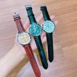 Đồng hồ nam armani chronograph dây da size 43mm
