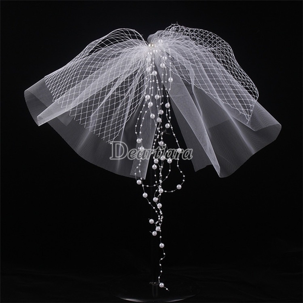 Băng Đô Cài Tóc Đính Ngọc Trai Nhân Tạo Phong Cách Hàn Quốc