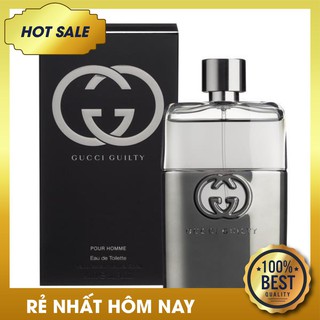 (chuẩn auth) (chuẩn auth) Nước Hoa Nam Gucci Guilty Pour Homme EDT - 90ml chính hãng