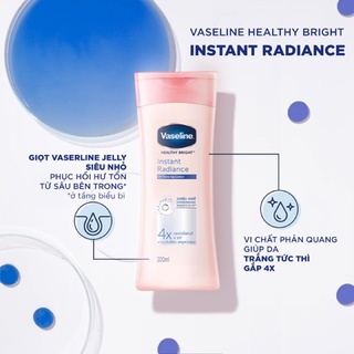 Sữa dưỡng thể trắng da Vaseline 200ml