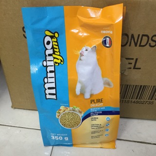 Thức ăn hạt cho mèo Minino mới 350g