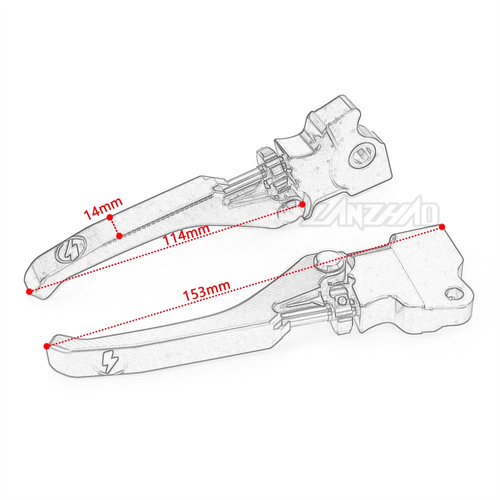 Cặp Tay Thắng Thay Thế Cho Xe Máy Vespa Sprint PRIMAVERA S125