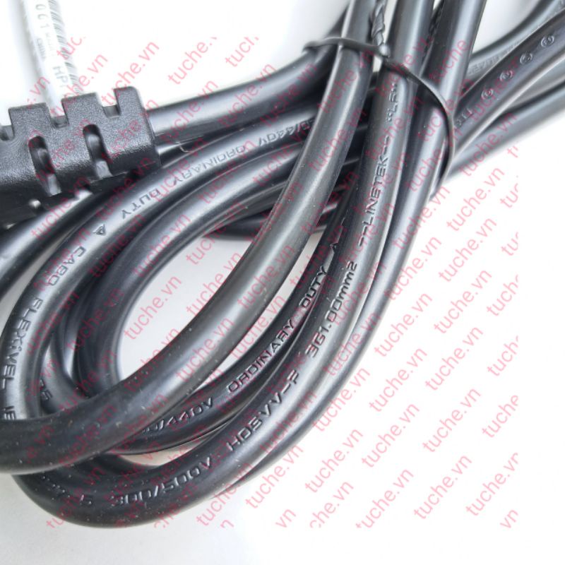 Dây nguồn cho máy tính, nồi cơm điện dài 2.5m ,phích tròn to, gập 90 độ 10A 250V