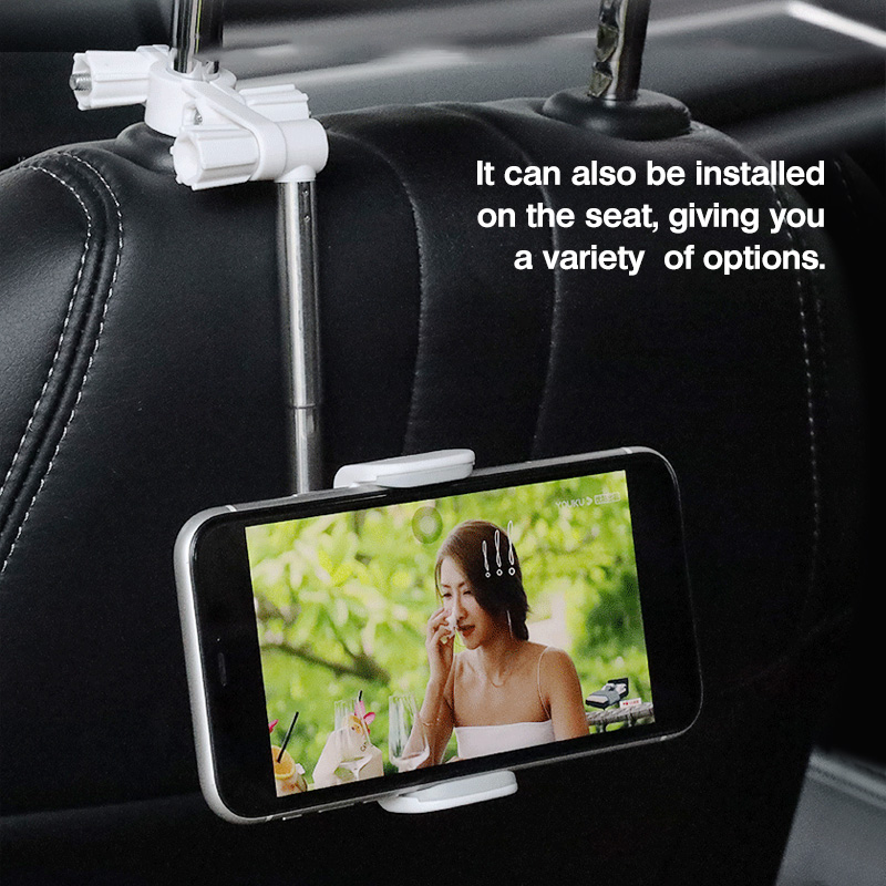 Ankndo Universal 360° Rotation Car Phone Holder Rearview Mirror Phone Stand Mount for Cellphone GPS Navigation Bracket