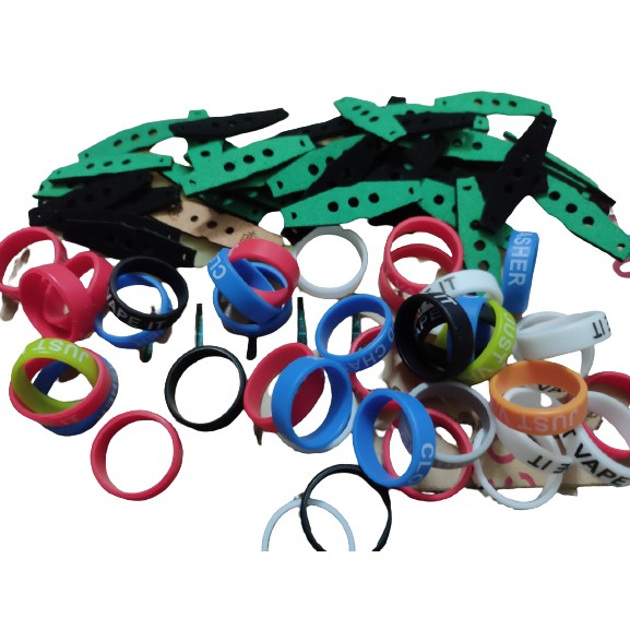 Combo 10 Vòng Silicon Chống Trượt, Vòng Cao Su Chống Trượt cho Ná, Vape,...