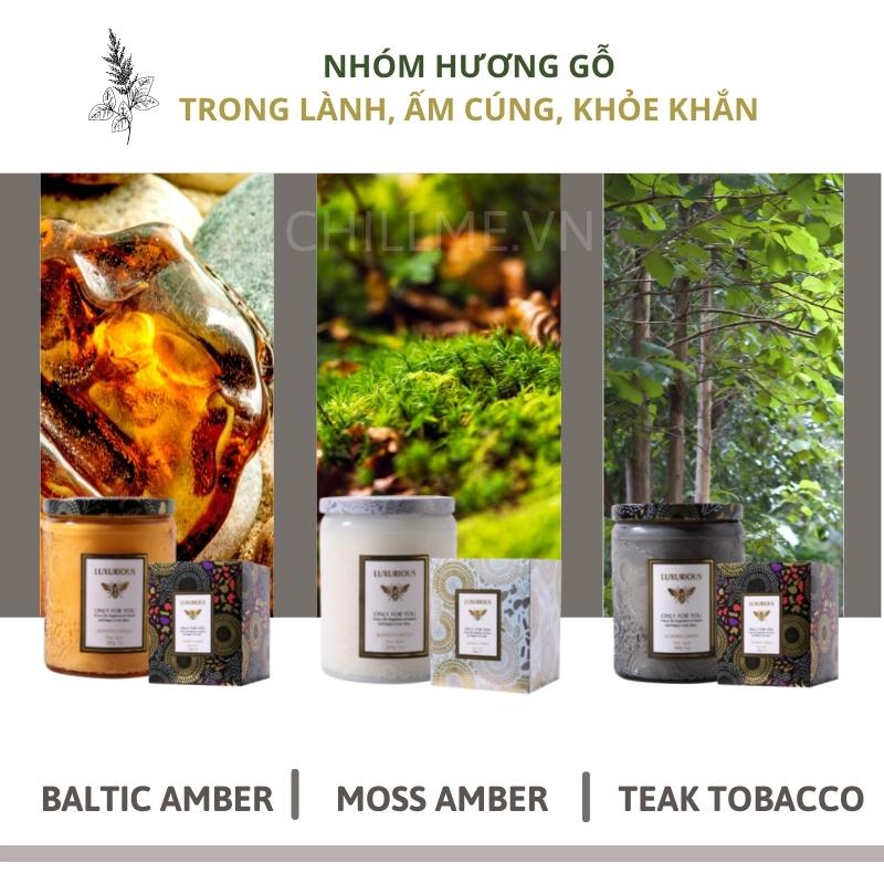 Nến thơm phòng tinh dầu chillme cao cấp organic không khói dễ ngủ trang trí - LXR