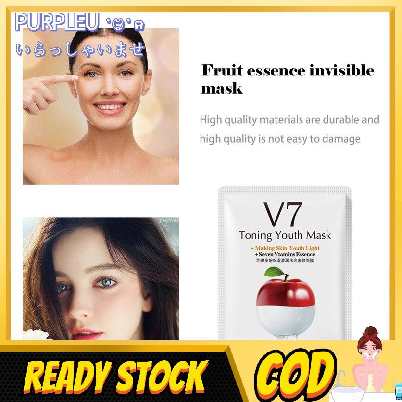 Bioaoua Fruit Facial Mask Lazy Mask Fruit Essence Mask Moisturizing Mask