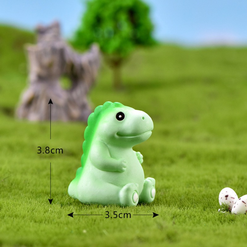 Đồ trang trí khủng long cổ dài trang trí tiểu cảnh