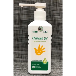 Clinhands gel 500ml : dung dịch rửa tay nhanh