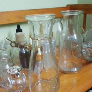 LY THỦY TINH EO 500ML Đựng Sinh Tố Trà Sữa