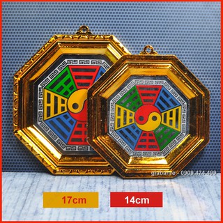 TẤM BÁT QUÁI TRỪ TÀ TREO TƯỜNG  - SIZE NHỎ - 6719