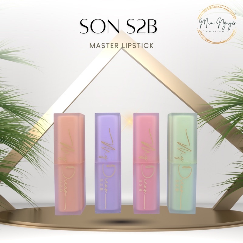 Son Sáp Lì Mới Nhất Hãng Bernice - Son S2B