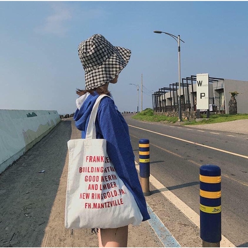 📕[HÀNG QUẢNG CHÂU] TÚI TOTE FRANK CHẤT VẢI SIÊU MỊN ĐẸP