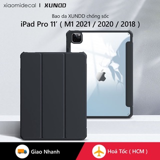 Mua Ốp lưng XUNDD iPad Pro 11  ( M1 2021 / 2020 / 2018 ) Chống trầy  Chống sốc  Mặt lưng trong  Kiểu bao da mới