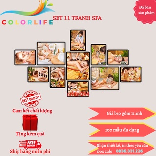 BỘ TRANH SPA ĐẸP TREO DÁN TƯỜNG TRANG TRÍ DECOR TIỆM PHÒNG SPA NHỎ HIỆN ĐẠI -CEOSPA1 -ÁNH DƯƠNG