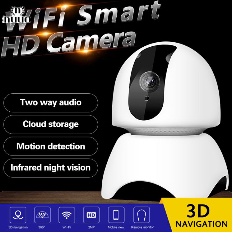 Camera An Ninh 1080p 720p Ip Ir Night-Vision P2P