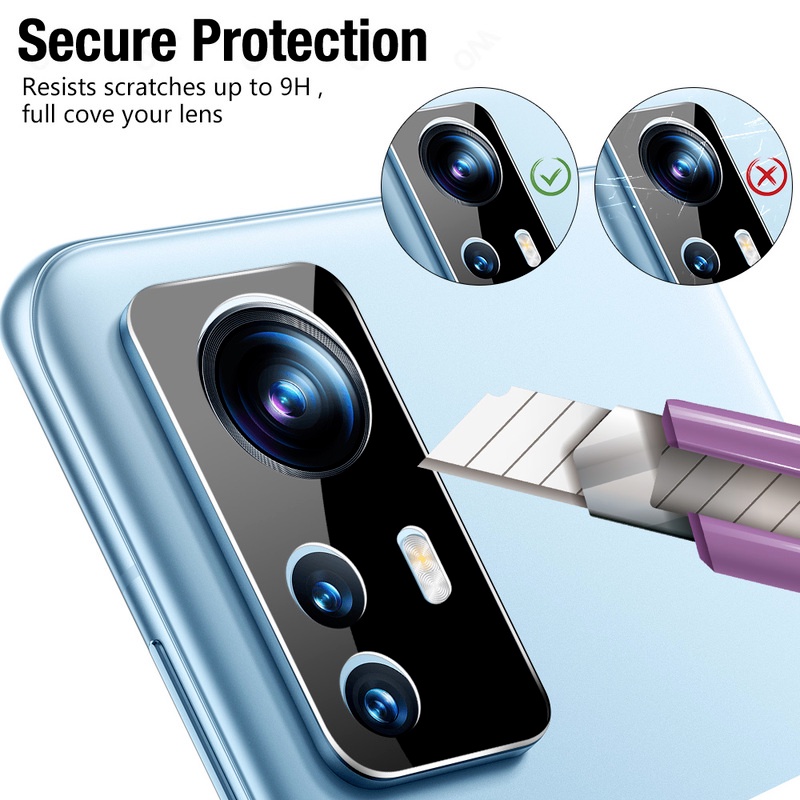 Kính Cường Lực HD Bảo Vệ Ống Kính Máy Ảnh Cho Xiaomi 12 / 12X / 12Pro