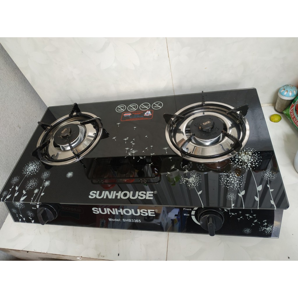 Bếp gas Sunhouse SHB3365 - MỚI 100%+Tặng dây gas-HÀNG CHÍNH HÃNG SUNHOUSE