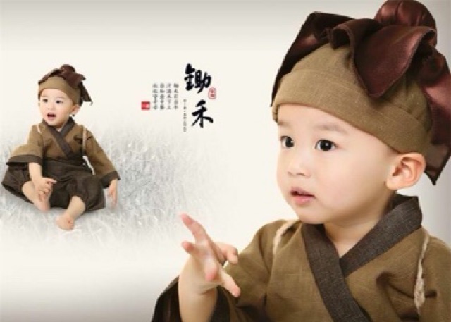 Set cổ trang cho bé