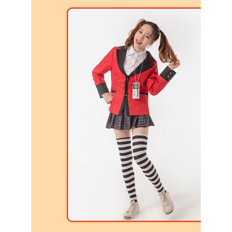 Bộ Đồ Hóa Trang Nhân Vật Anime Kakegurui Jabami Yumeko