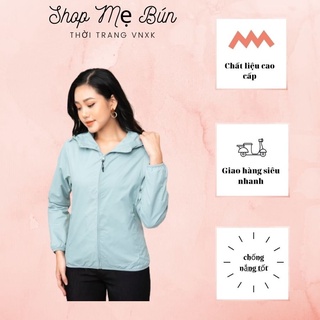 Áo khoác gió 2 lớp lót lưới