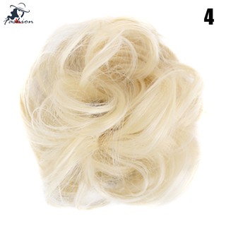 Búi tóc giả xoăn làm dày tóc dễ dàng