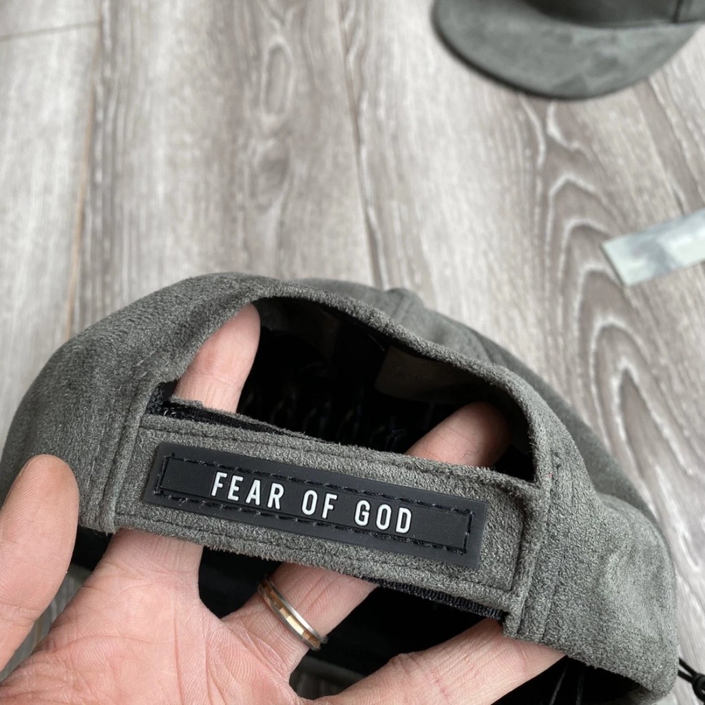 D0NV Fear of god 6th Suede Fabric Baseball Cap Flat Peaked2021