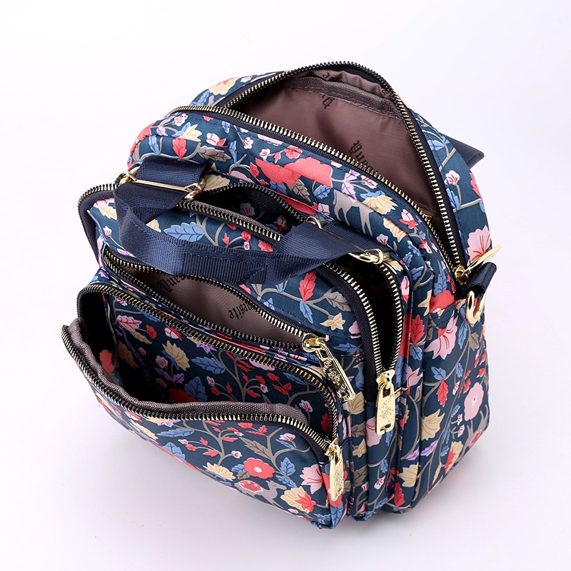 Túi Đeo Chéo Vai Bằng Nylon Cỡ Lớn In Họa Tiết Hàng Mới Phong Cách Đơn Giản Cho Nữ