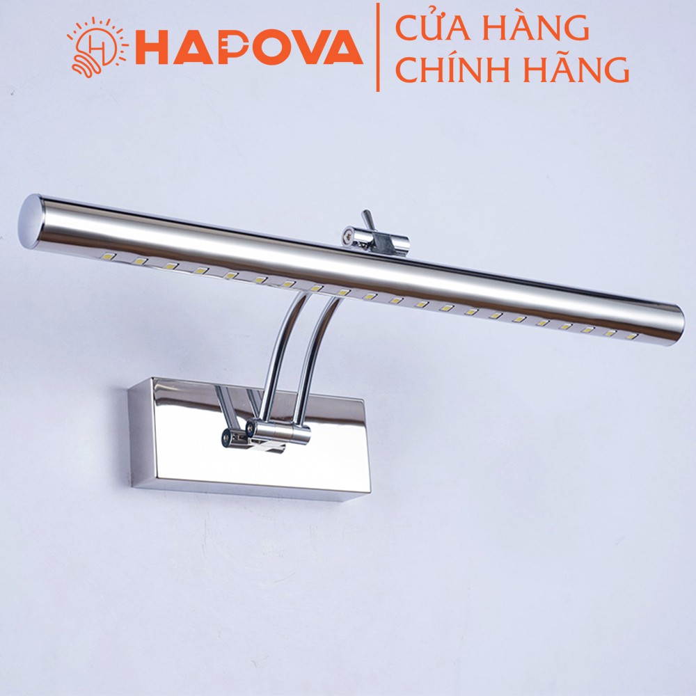 Đèn soi tranh đèn chiếu tranh HAPOVA inox ST 7048 dài 0.8m