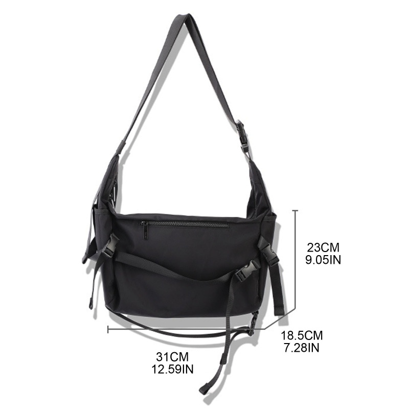 Túi Đeo Chéo Cỡ Lớn Bằng Nylon Thời Trang Cho Nam