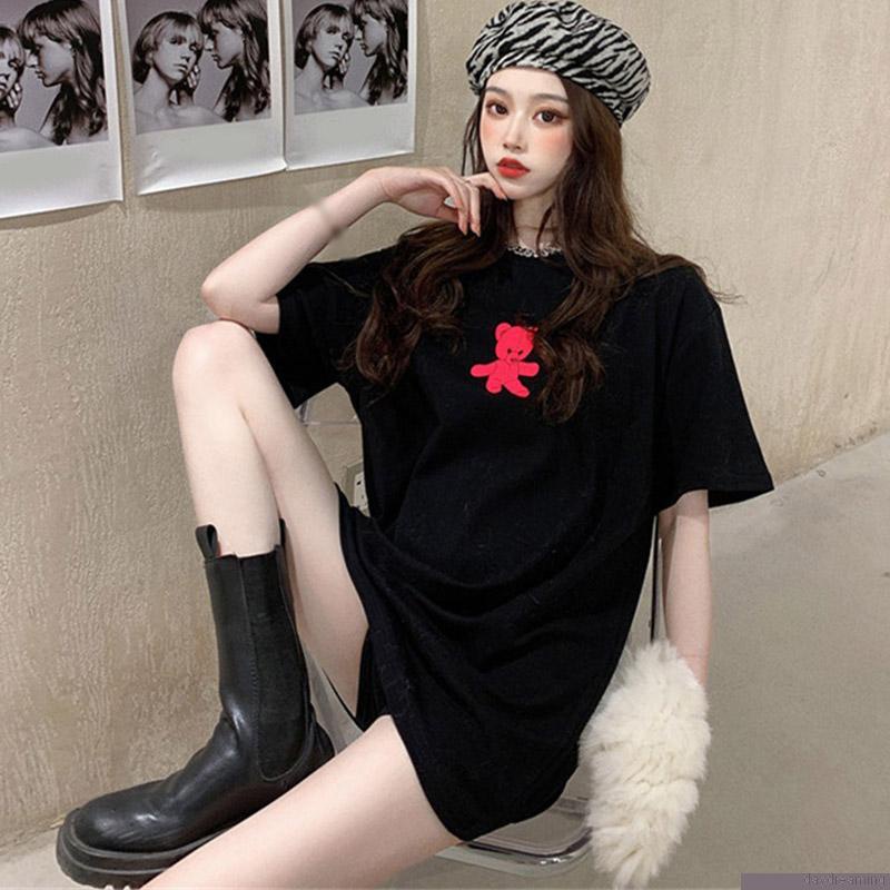 Áo thun nữ tay ngắn in hình