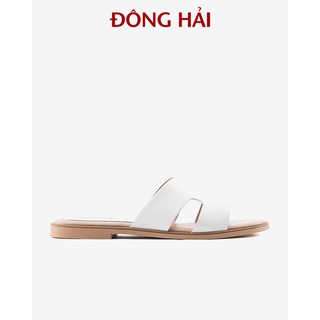 Dép bệt nữ Đông Hải quai ngang to bản thiết kế cut out chữ H - D85G6